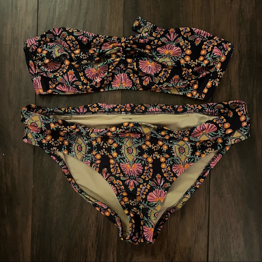 JCrew floral bikini